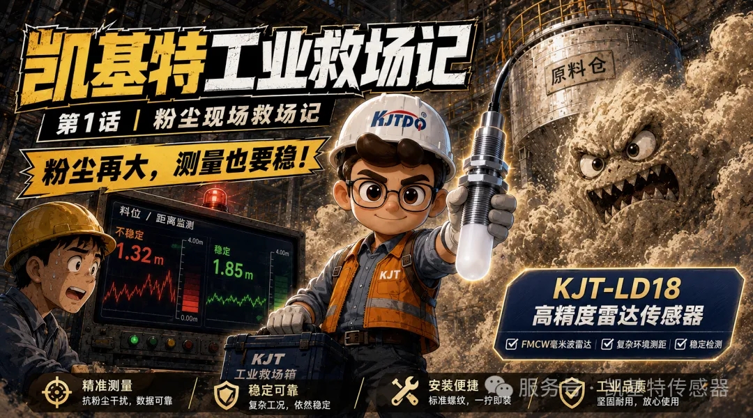 凯基特工业救场记|KJT-LD18 粉尘现场英雄