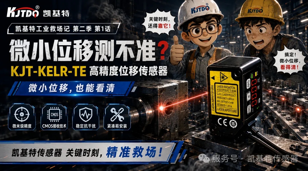 凯基特工业救场记2|微小位移测不准?交给 KJT-KELR-TE!