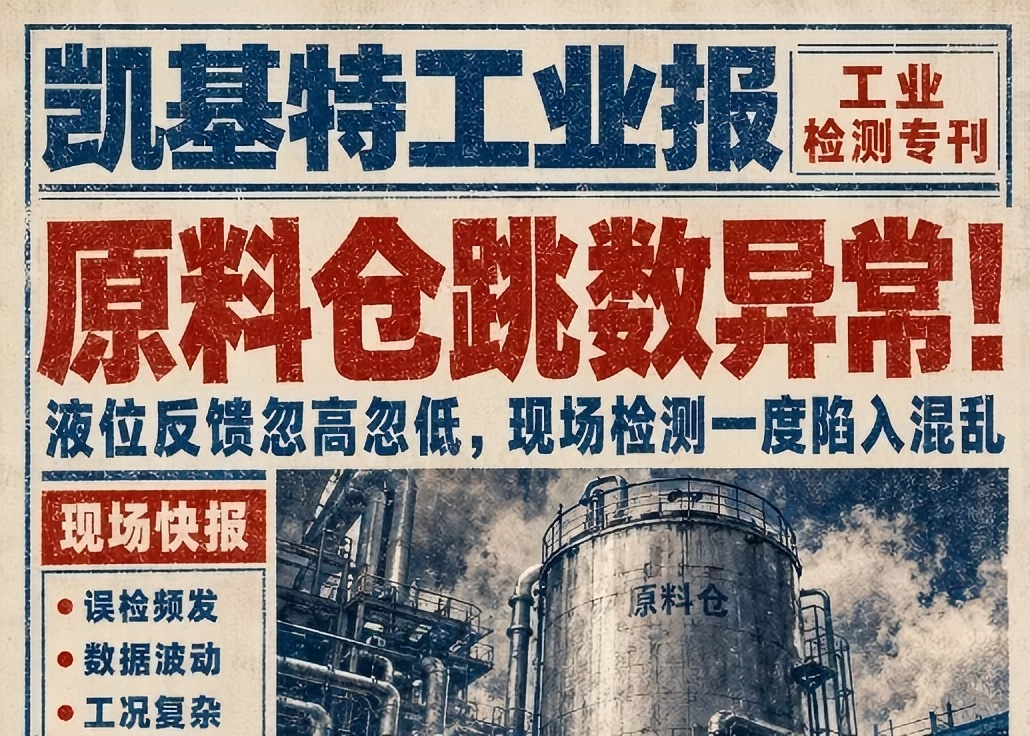 工业专刊第一期 | 蒸汽翻涌、信号跳变,KJT-LD18毫米波雷达如何稳住料位检测?